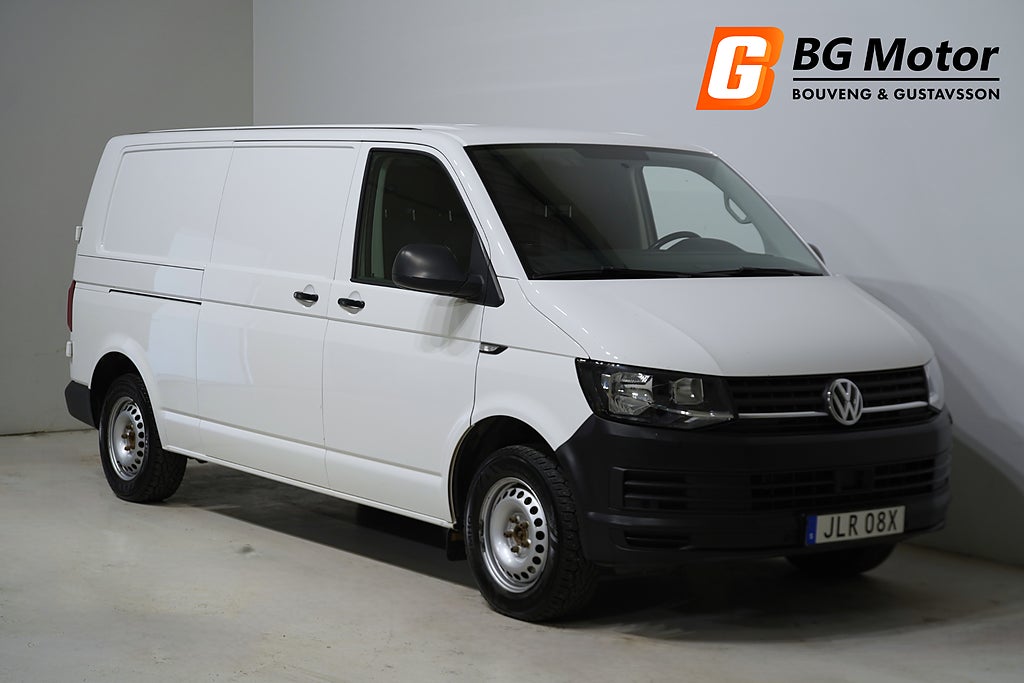 Volkswagen Transporter 2.0 TDI 150hk Aut Lång 2xDörrar Drag/Inredd/PDC/Moms