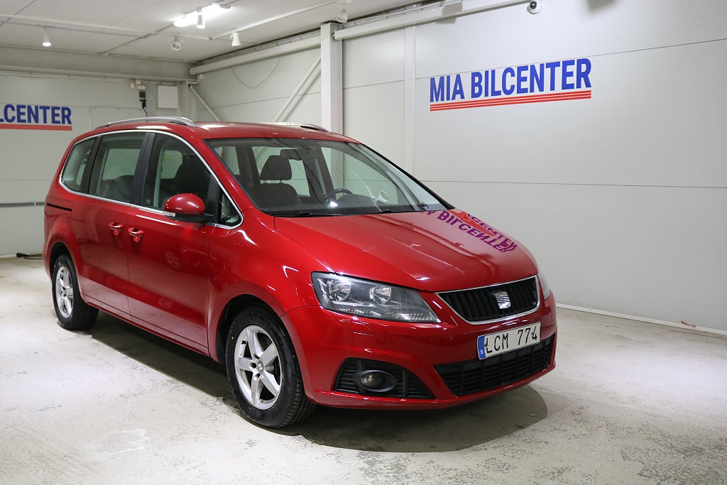 Seat Alhambra 2.0 TDI 7sits / AppCarplay /Ny Kamrem / Ny Svänghjul