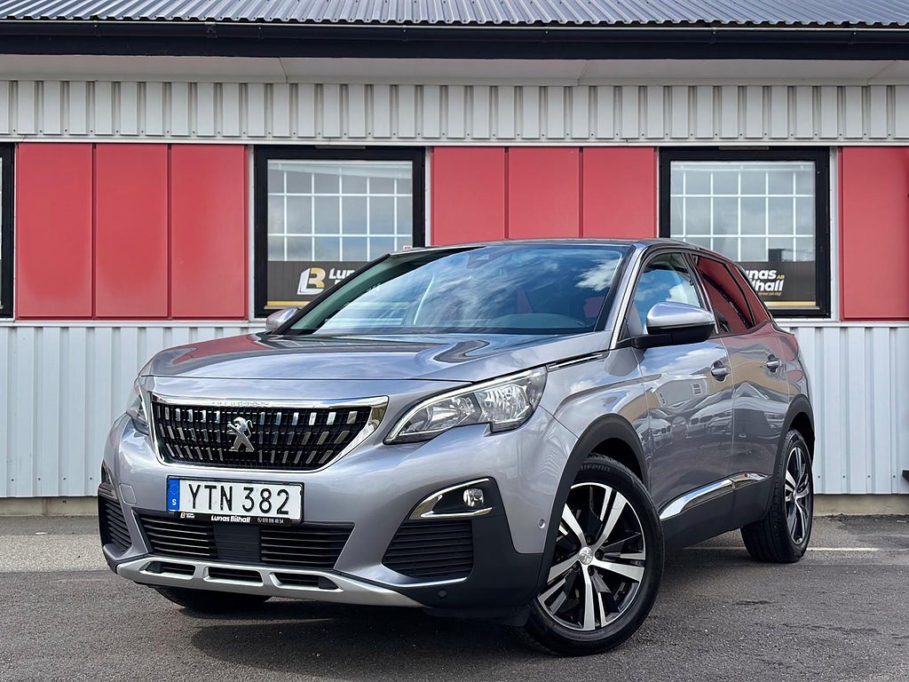 Peugeot 3008 1.2 PureTech 130 EAT Allure Euro6/Ny Servad/Kamrem bytt