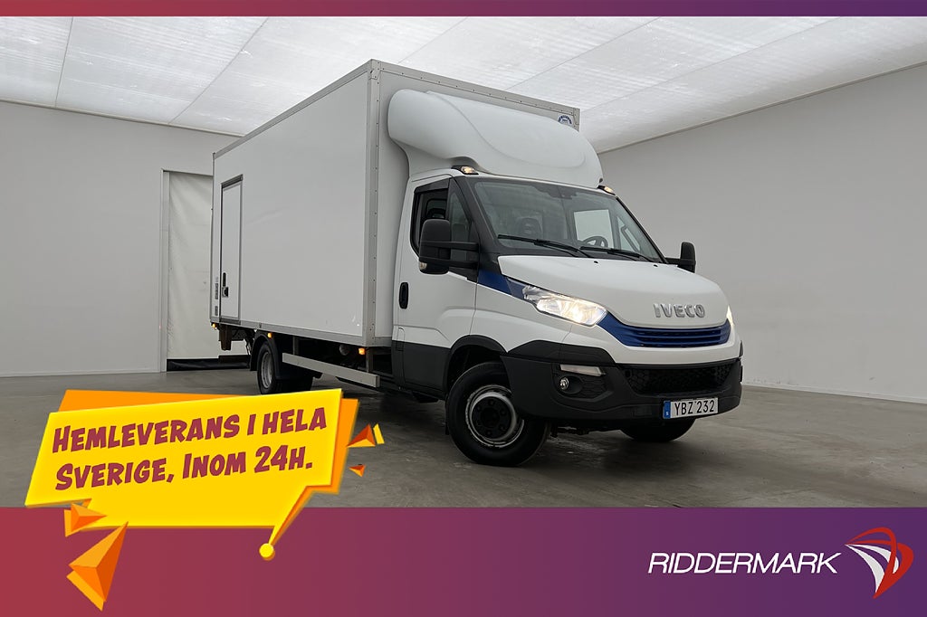 Iveco Daily 65 3.0 CNG Bakgavellyft C-Kort Sidodörr Moms