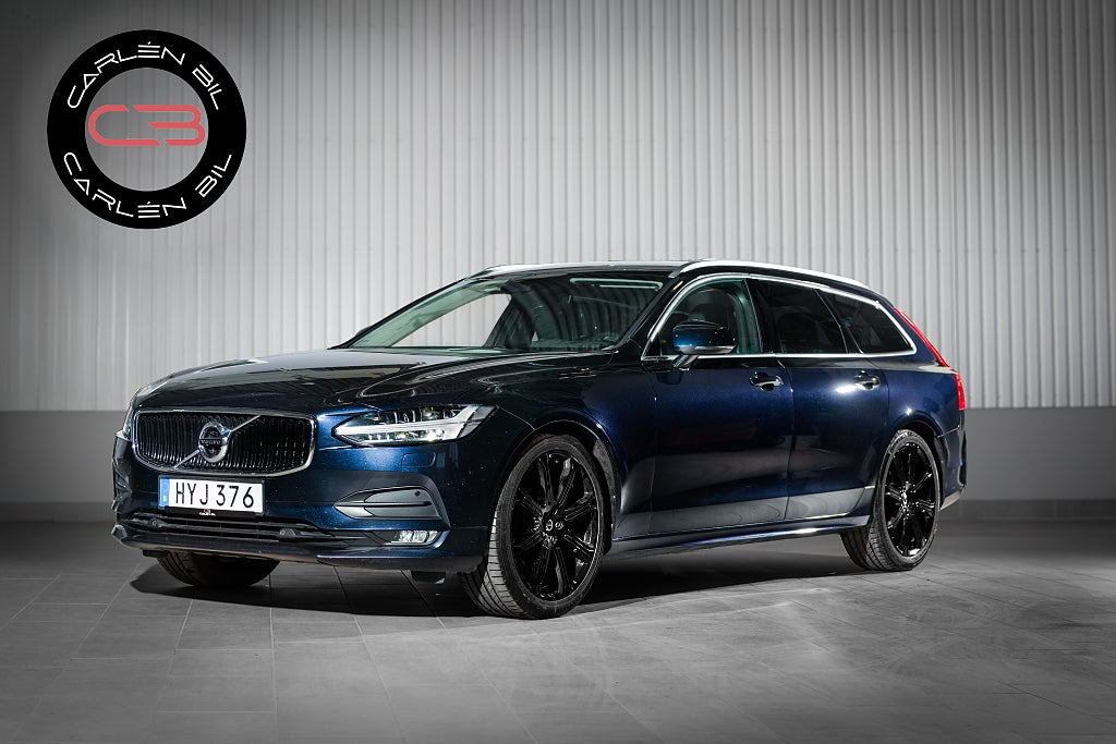 Volvo V90 D5 AWD Polestar Mom-Adv Skinn HuD Kamrem bytt