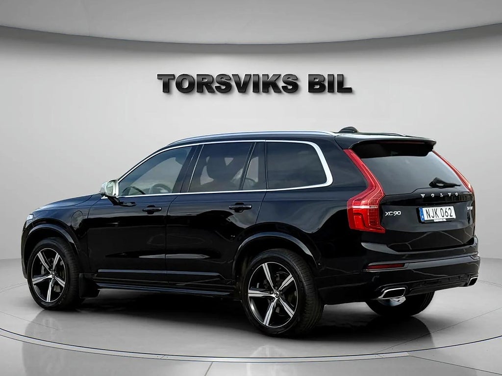 Volvo XC90 7-seater T8 Twin Engine AWD Geartronic R-Design 2 Ägare - miniatyr 4