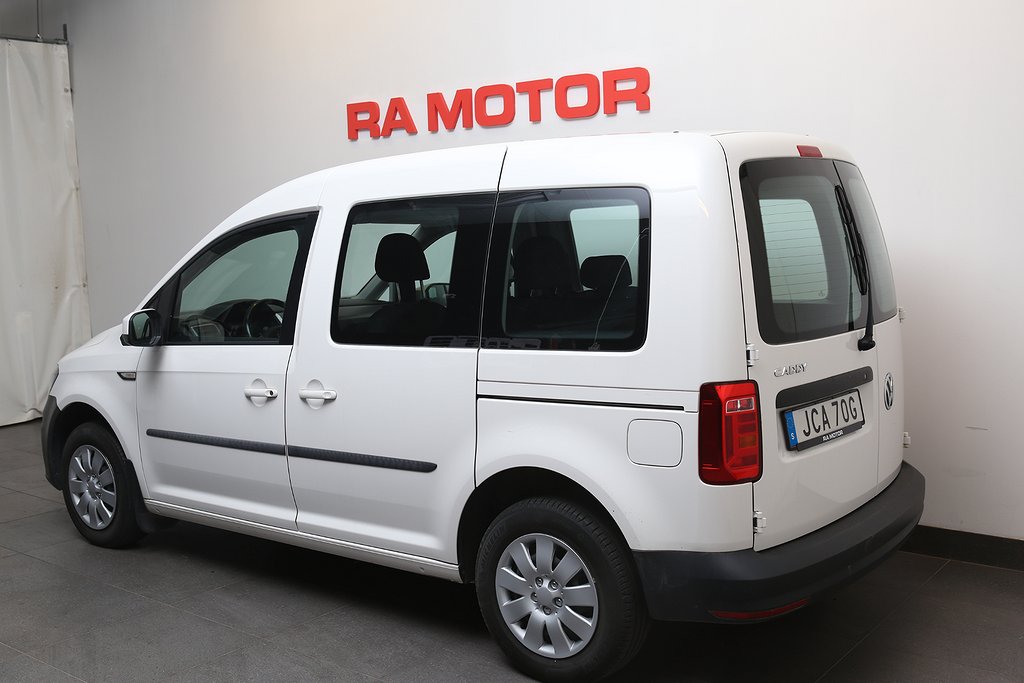 Volkswagen Caddy Life 2,0 TDI BlueMotion Skåp 5-sits Leasbar 2020