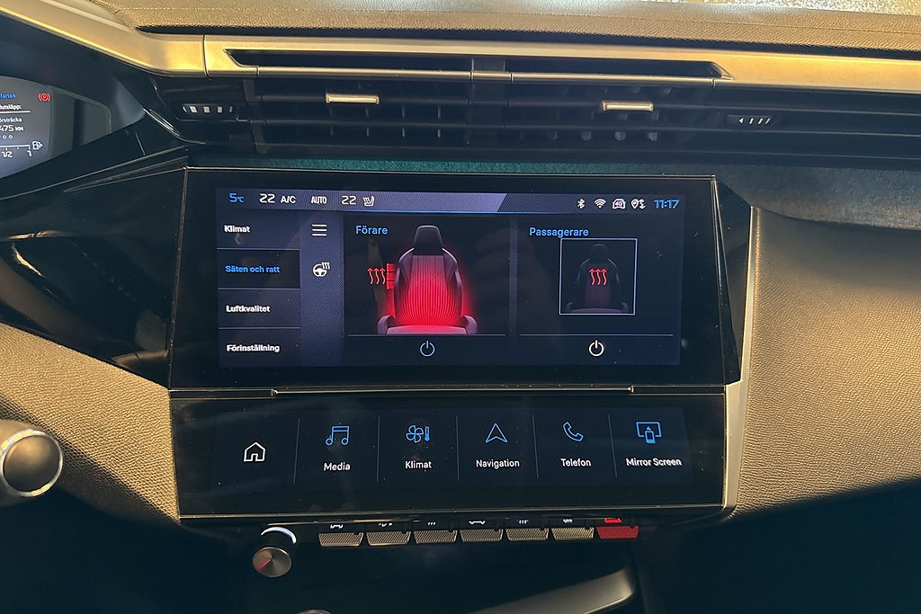 Peugeot 308 SW Plug-In Hybrid 180 EAT Allure P-värm Kamera Moms  miniatyr 12
