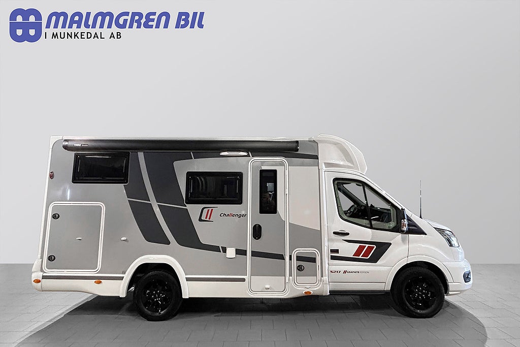 CHALLENGER S217 Graphite Edition 165 HK AUTOMAT Dieselvärmare Långbäddar 2027 - miniatyr 2