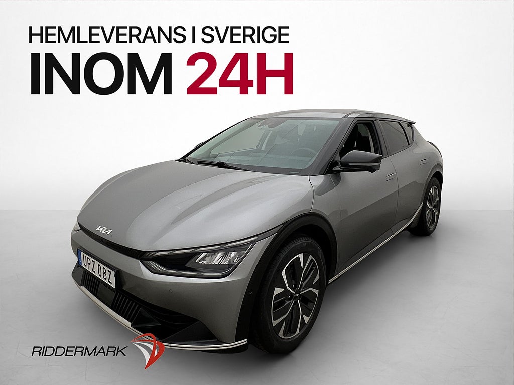 Kia EV6 77.4 kWh MOMS Plus Skinn 360° Kamera Drag CarPlay
