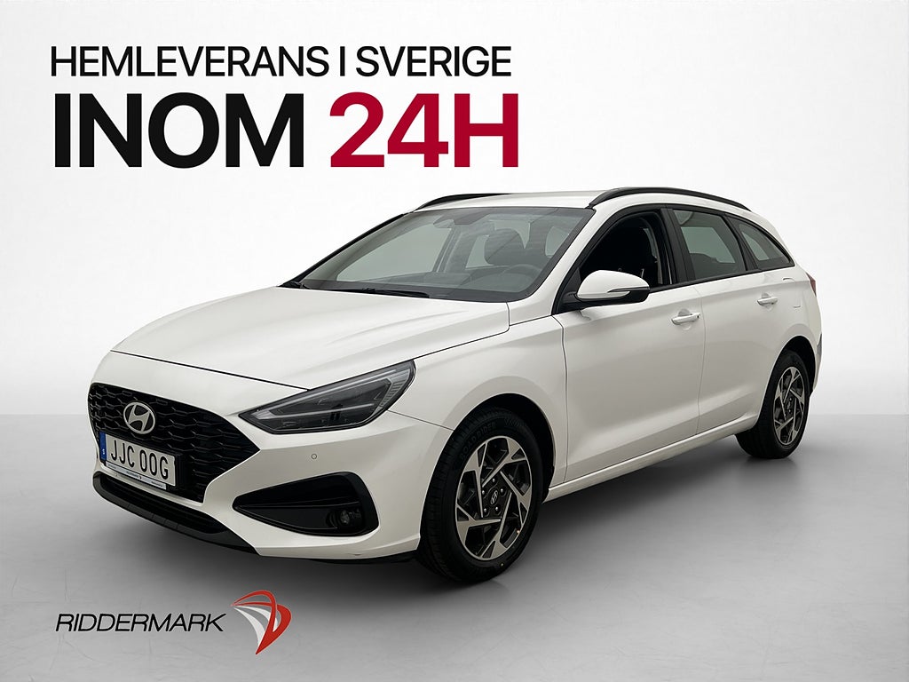 Hyundai i30 Kombi 1.0 T-GDI 100hk Kamera Rattvärme Navi