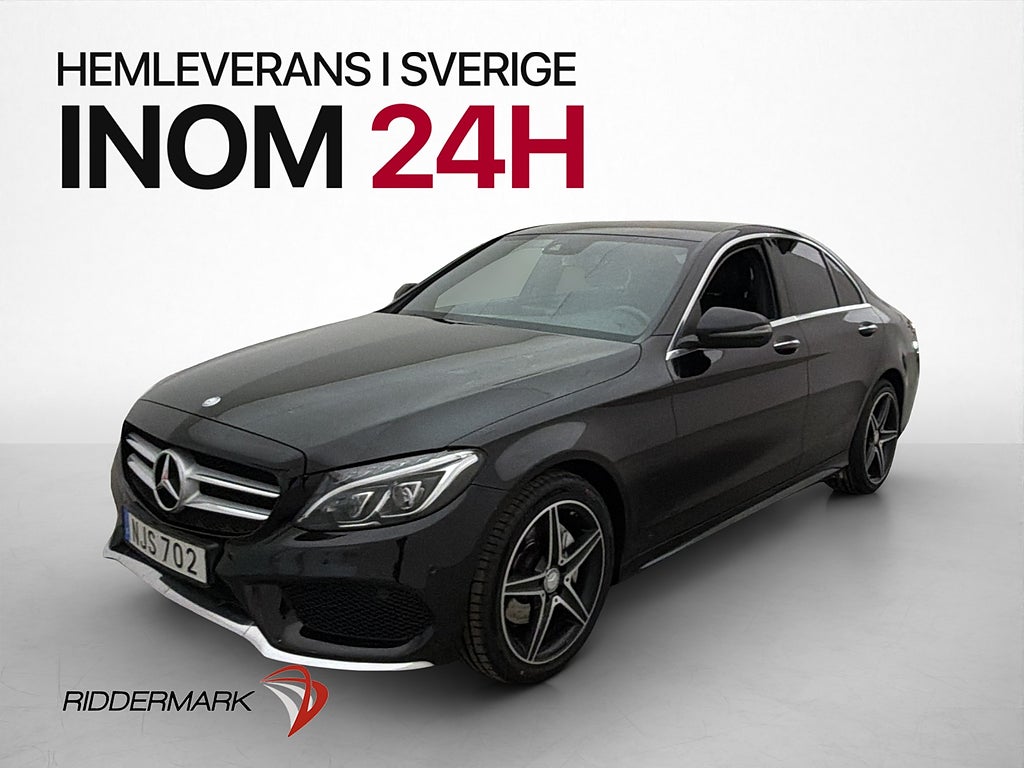 Mercedes-Benz C 220d 4M AMG Line Burmester Kamera Navi Skinn