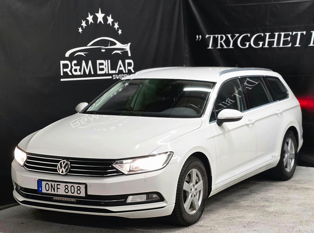 Volkswagen Passat Få-ägare, Drag, B-kam, CarPlay, Ny Bes!!!