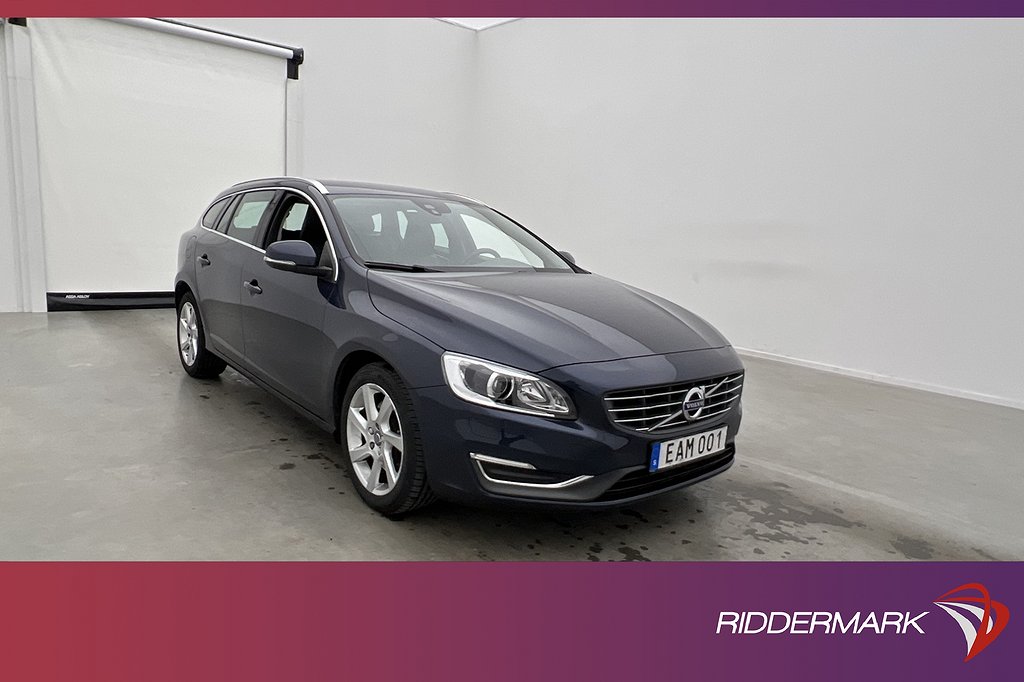 Volvo V60 D4 AWD Summum VOC D-Värm Skinn Rattvärme Sensorer