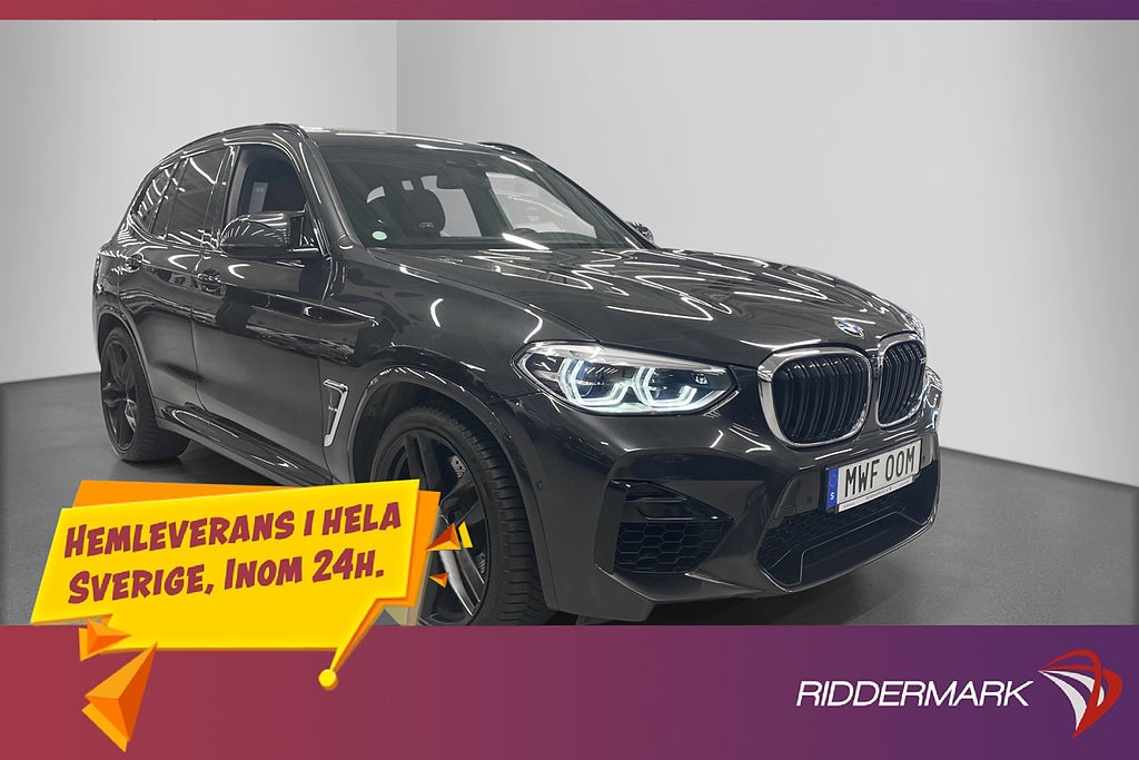 BMW X3 M 480hk HUD Pano H/K Navi B-Kamera Shadow