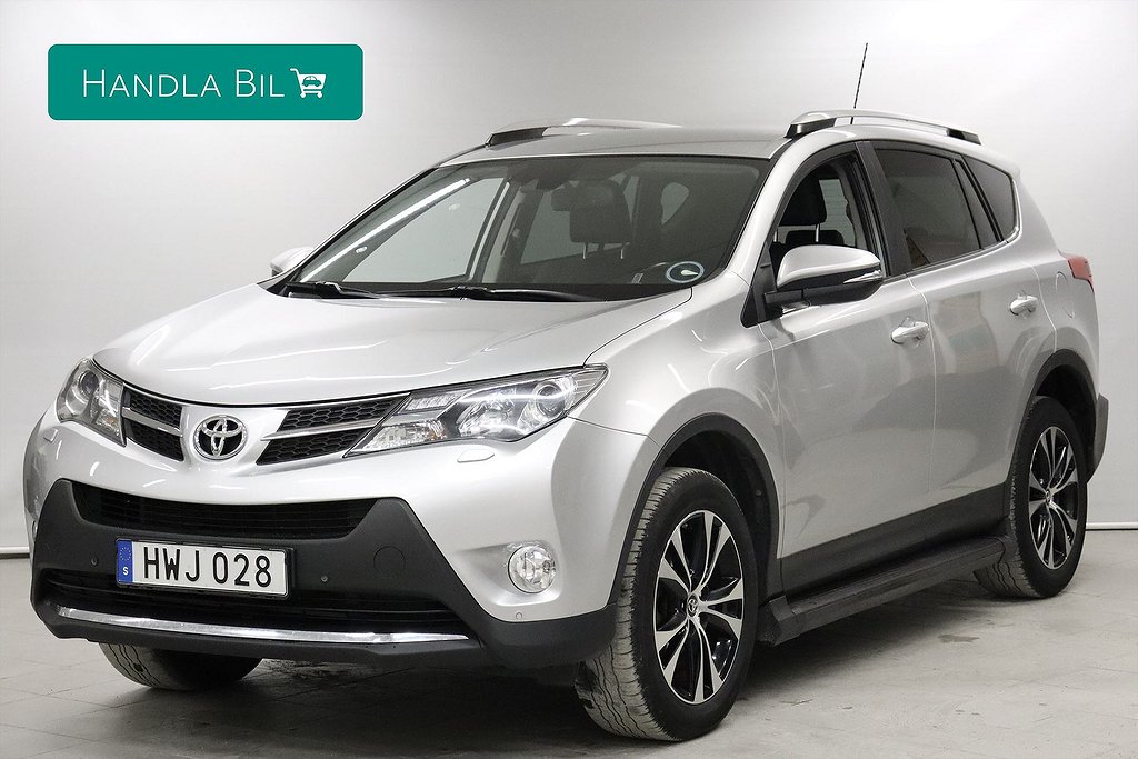 Toyota RAV4 2.2 D-4D 4x4 Executive Drag Skinn B-Kam 150hk