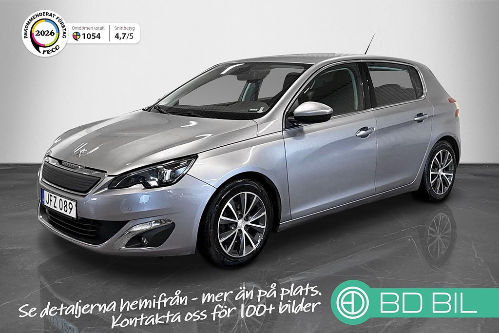 Peugeot 308 1.2 PureTech FACELIFT ALLURE KAMREM BYTT EN BRUKARE
