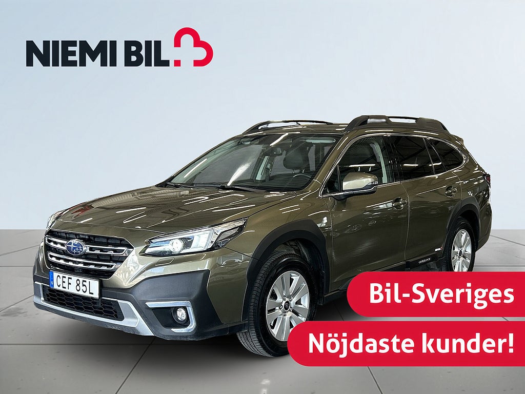 Subaru Outback 2.5 4WD S&V-hjul/kamera/drag/a.d fart/carplay/skinn