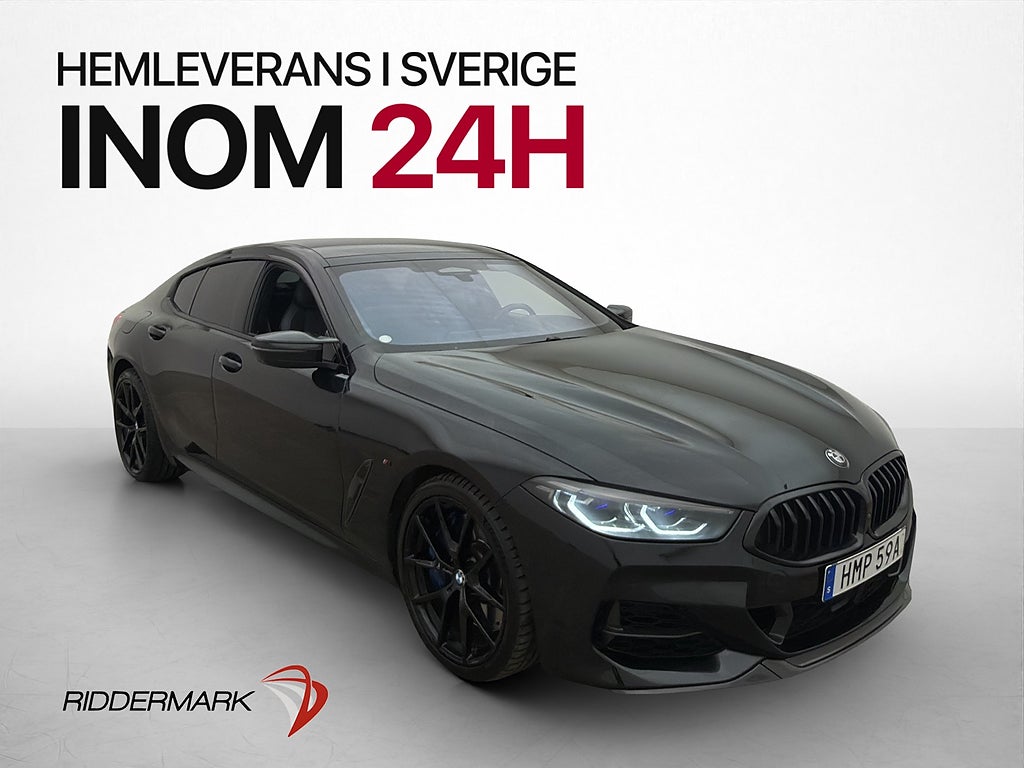 BMW M850i xDrive Gran Coupe 530hk Kolfiber B&W Laser 360 HUD
