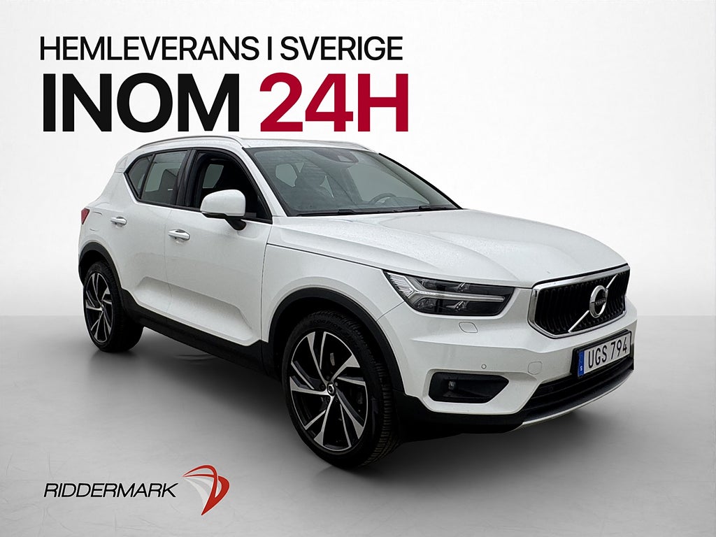 Volvo XC40 T5 247hk AWD Momentum Värmare Kamera Skinn Drag