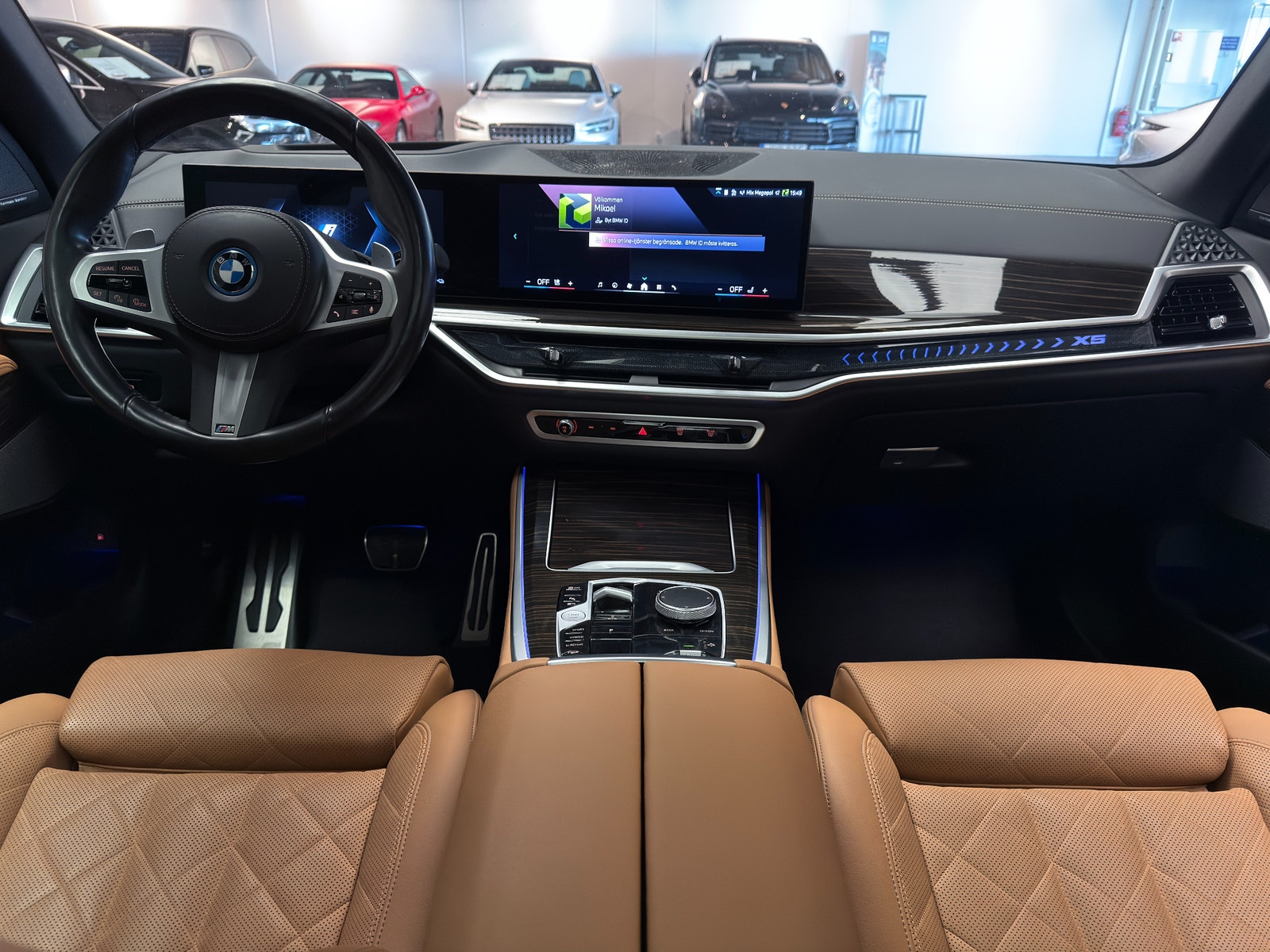 BMW X5 xDrive50e 490hk M-Sport | Innovation | Drag 2024 - miniatyr 12