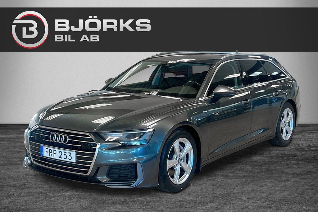 Audi A6 Avant 45 TDI S-Line Värmare Drag GPS 231hk 3.95% 