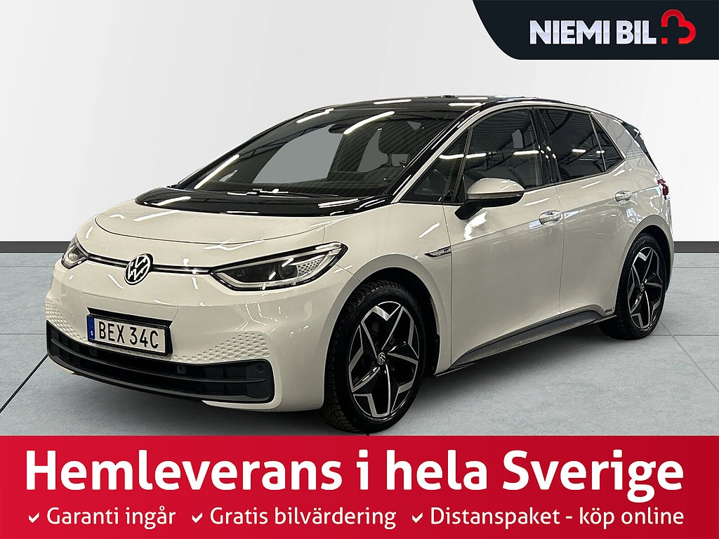 Volkswagen ID.3 Pro Performance 1st Ed Pro S&V-hjul/Massage/Kamera/Pano