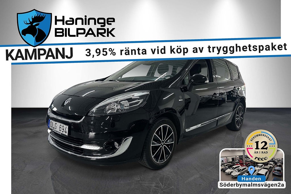 Renault Grand Scénic 1.6 dCi Bose Edition 7-Sits /PDC /1-ÄGARE /DEAL fr3,95%