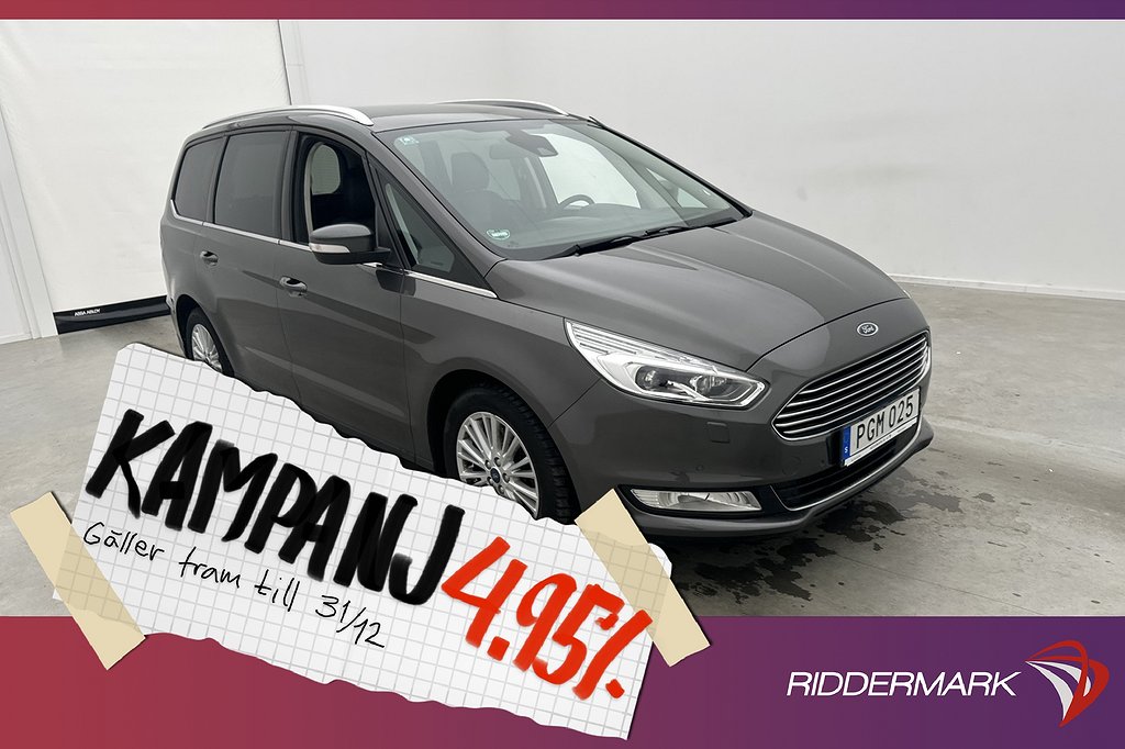 Ford Galaxy TDCi 150hk Business 7-Sits Kamera N 4,95% Ränta