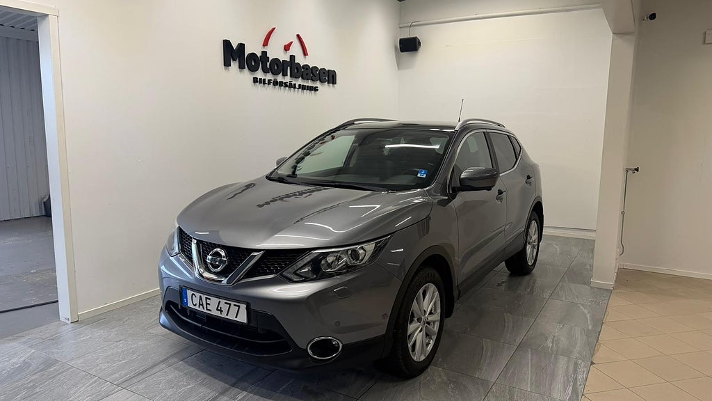 Nissan Qashqai 1.2 DIG-T XTRONIC-CVT | Ny servad| Låg mil| SoV