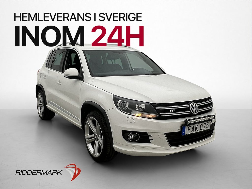 Volkswagen Tiguan 1.4 TSI 4Motion R-Line Värmare Kamera Drag