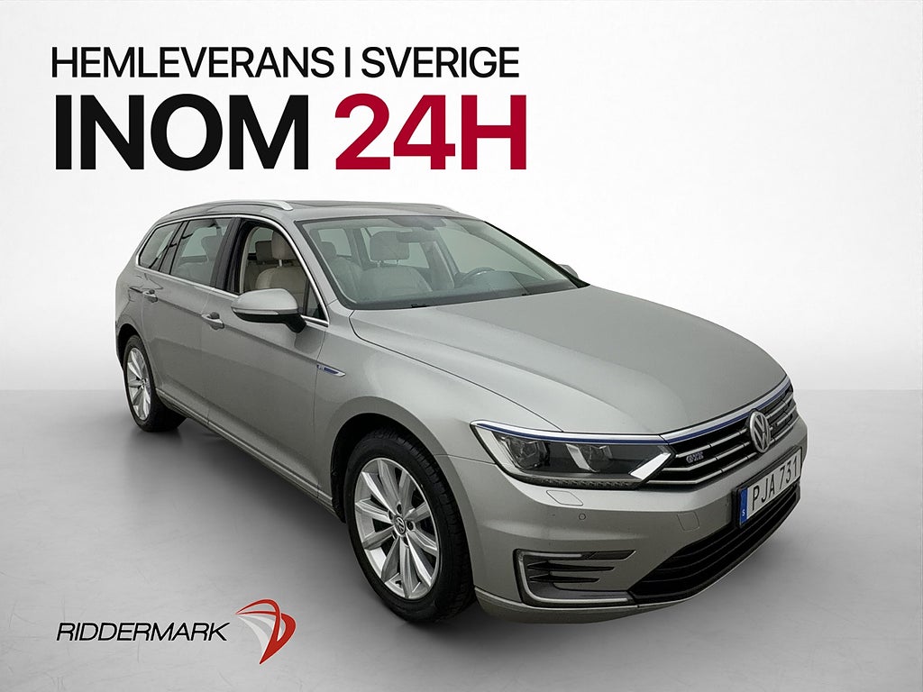 Volkswagen Passat 1.4 TSI  GTE Pano Halvskinn Carplay Drag