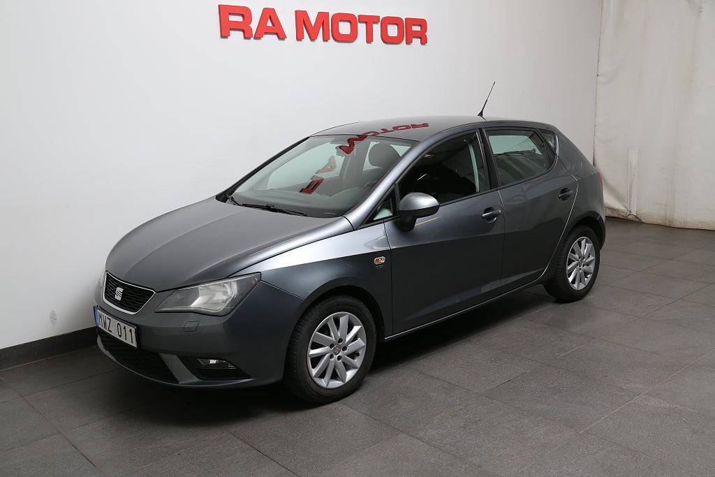 Seat Ibiza 1,2 TSI 105hk Style Aut 5dr P-sensor Motorvärmare Drag 2013