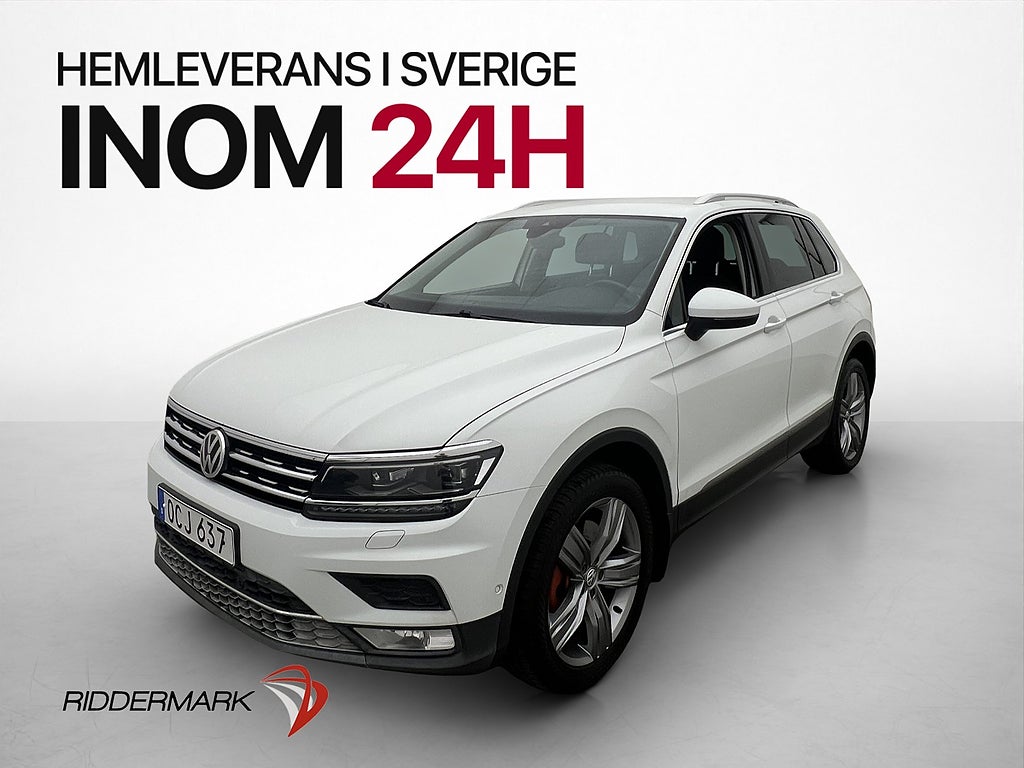 Volkswagen Tiguan 2.0 TDI 4M Cockpit Drag D-värm Kamera 190h
