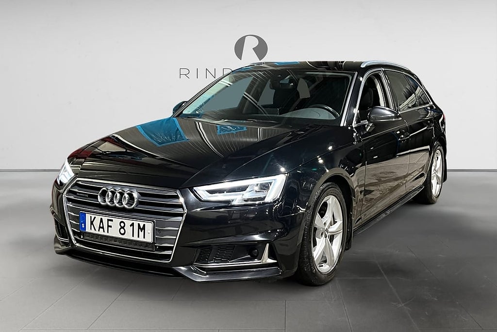 Audi A4 Avant 40 TDI 190 HK AUT Q PROLINE DRAG D-VÄRM LED...