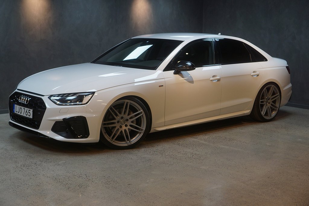 Audi A4 40 TDi Quattro 190Hk S-Line Sedan 20"/Drag