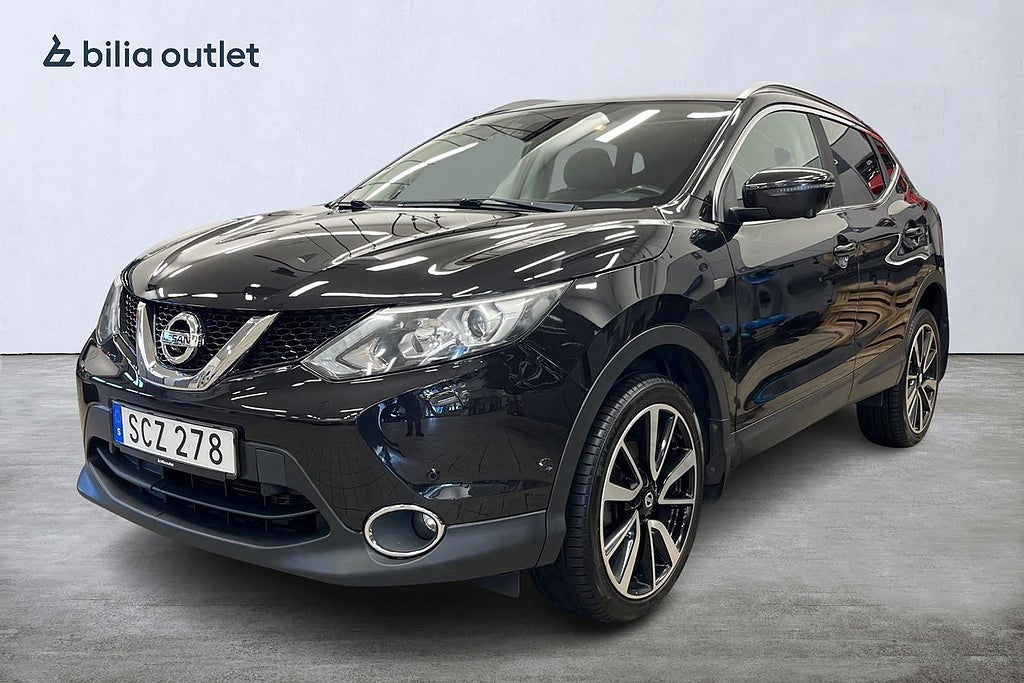 Nissan Qashqai 1.2 DIG-T Tekna 116hk Pano Navi 360° Kamera Bluetooth