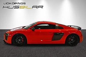 Audi R8 har en V10-motor på 850 hästkrafter