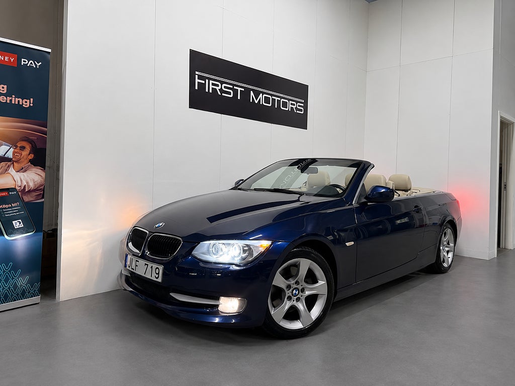 BMW 320D Convertible Comfort, Dynamic Euro 5/2-Ägare/Fin skick 