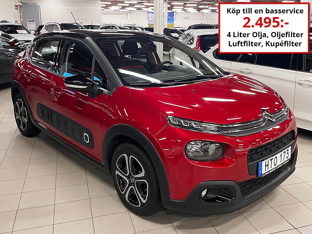 Citroën C3 1.2 VTi 83hk 1-Ägare