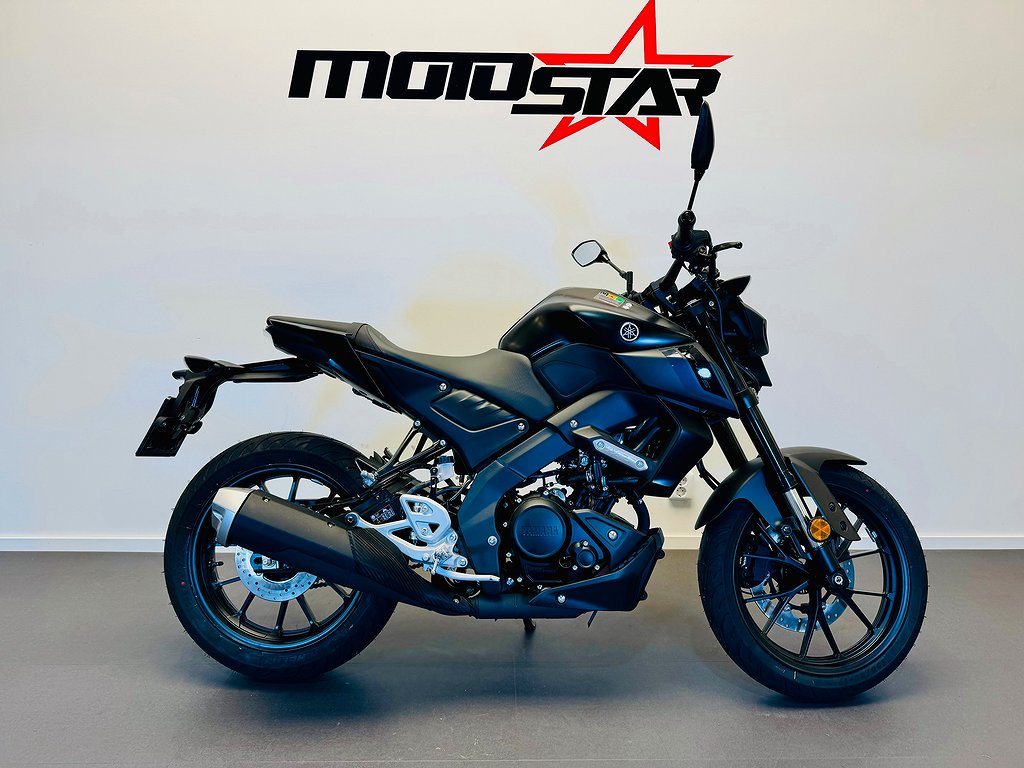 Yamaha MT-125 Fabriksny Full Garanti