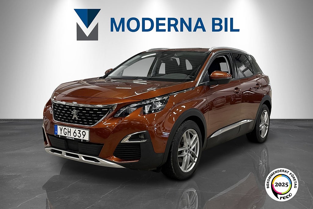 Peugeot 3008 1.6 BlueHDi 120hk Allure Panorama Dragkrok Kamrem bytt