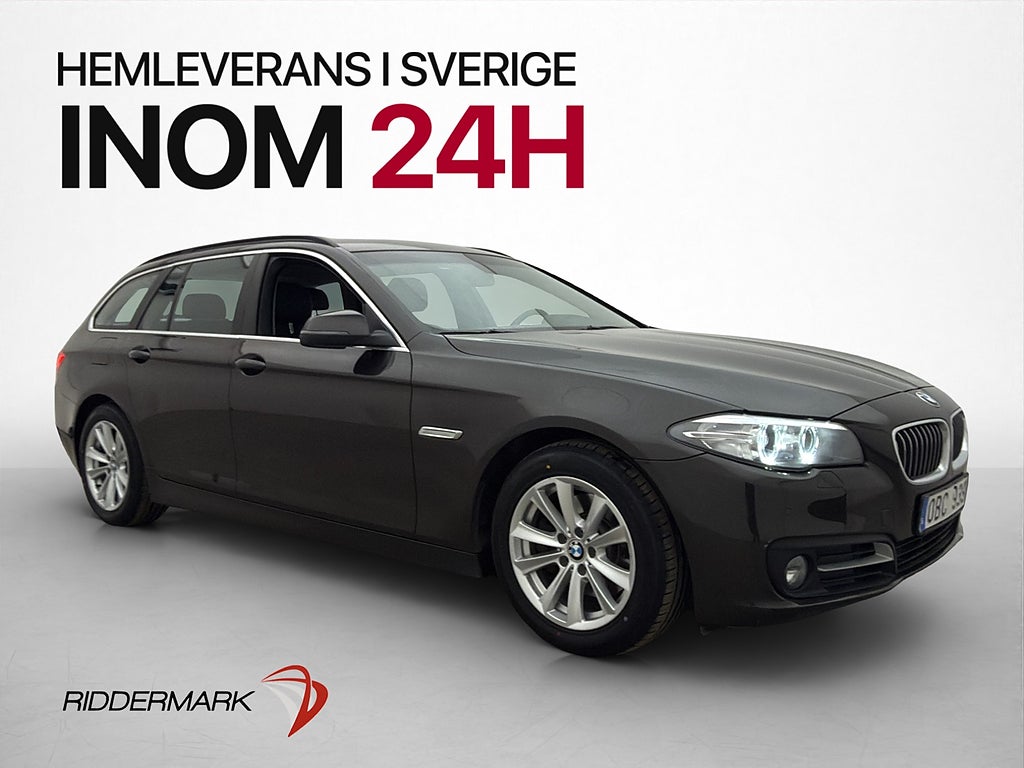 BMW 520 d xDrive 184hk Skinn Elstol Keyless PDC 0.54 l/mil