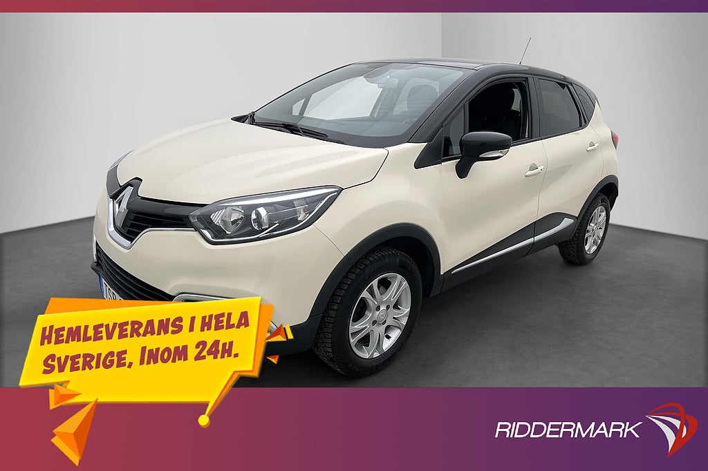 Renault Captur 0.9 TCe Dynamique Sensorer Navi Låg-Årsskatt