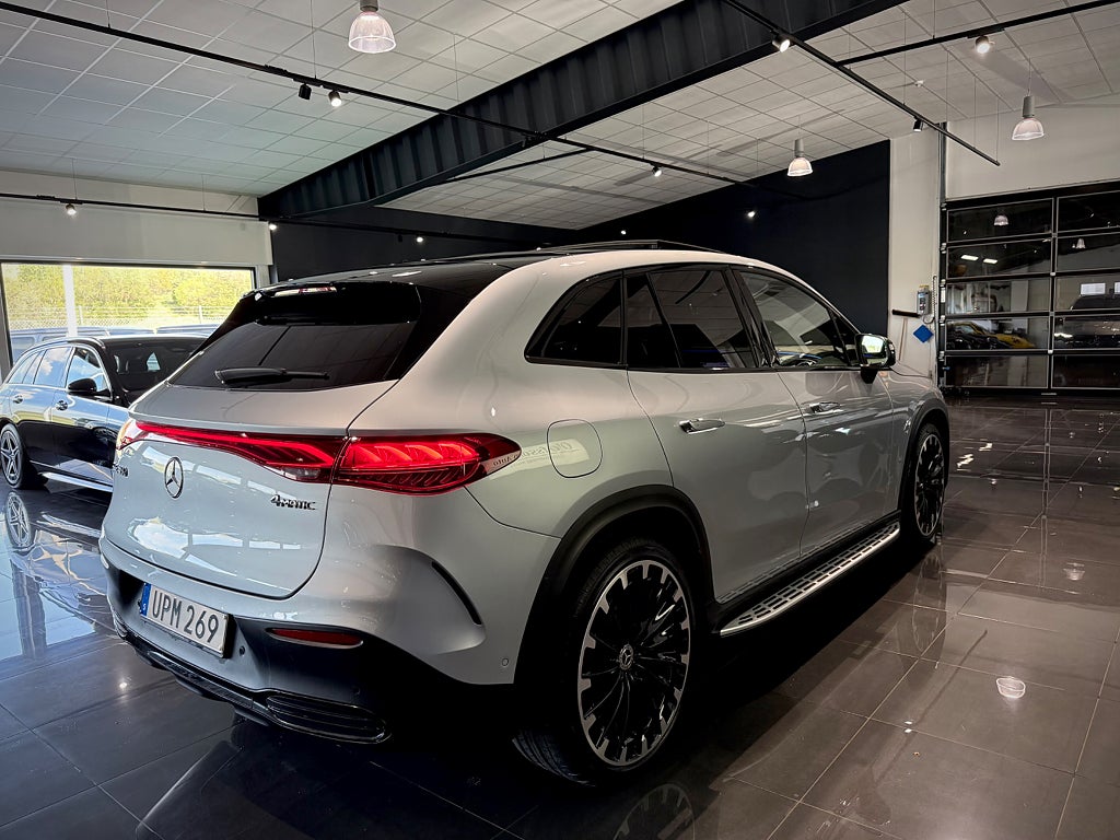 Mercedes-Benz EQE SUV 350 4MATIC AMG Hyperscreen Glastak Läder Drag 22tum - bild 11