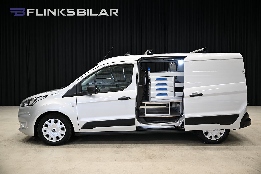 Ford transit Connect L2 100HK Automat|Inredd|Dubbeldörr|Dubbelgolv