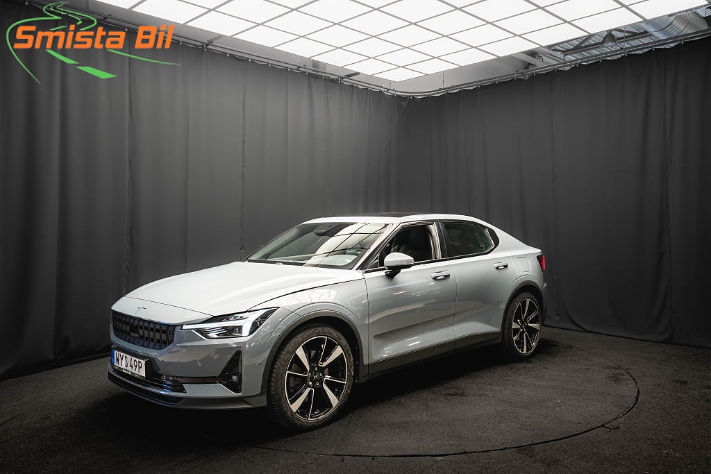 Polestar 2 Long range PILOT PLUS PANO DRAG 360° H/K 1-ÄGARE MOMS