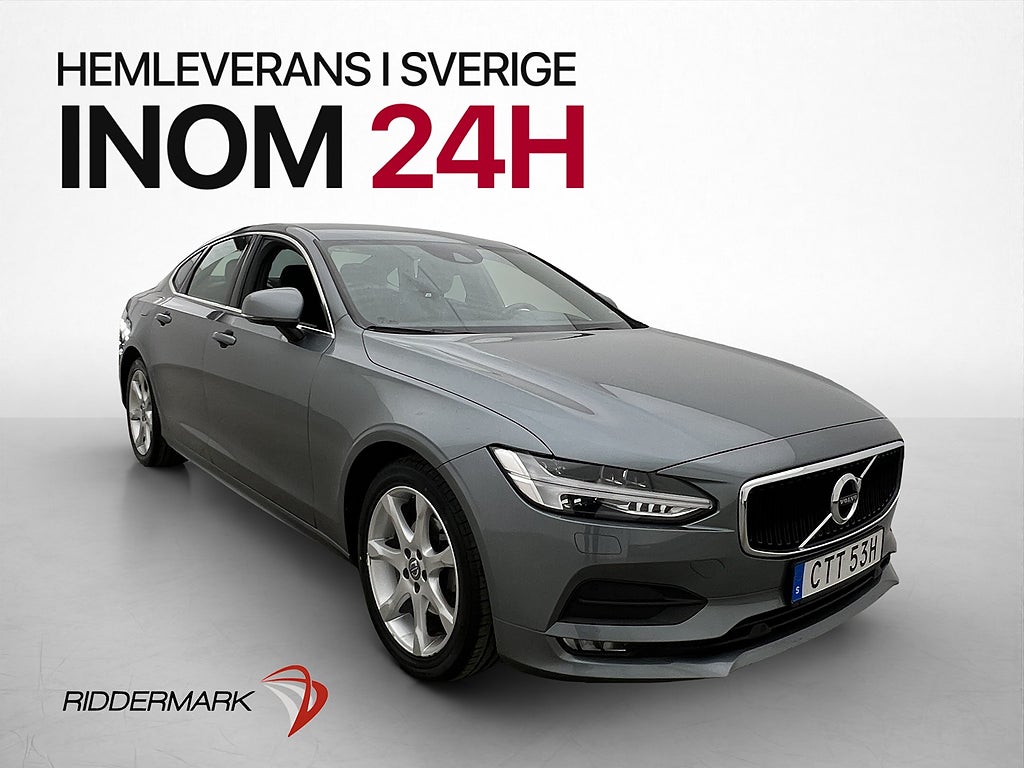 Volvo S90 D4 Advanced VOC Värmare Kamera CarPlay Rattvärme