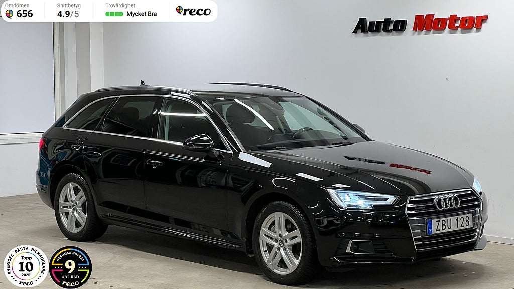 Audi A4 Avant 2.0 TDI quattro 190hk Drag/Värmare/Fullservad