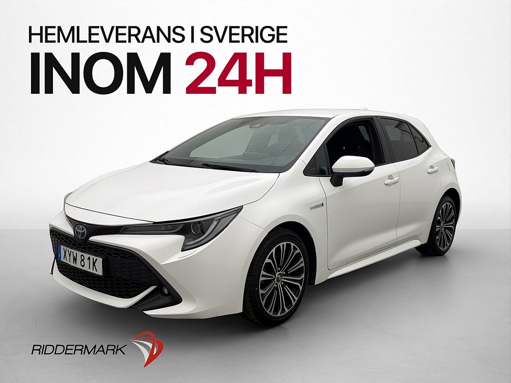Toyota Corolla Hybrid e-CVT Style Kamera Rattvärme Adaptiv