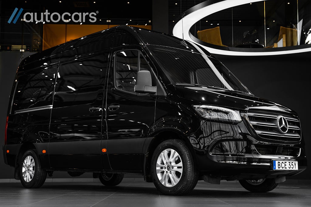 Mercedes-Benz Sprinter 317 CDI 9G|Leasbar|3.5T Drag|Led|Värmare