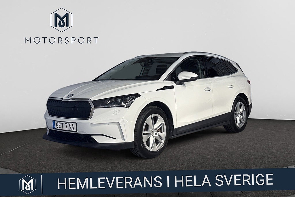 Skoda Enyaq iV 80x Dragkrok Rattvärme Adaptiv fart Backkamera