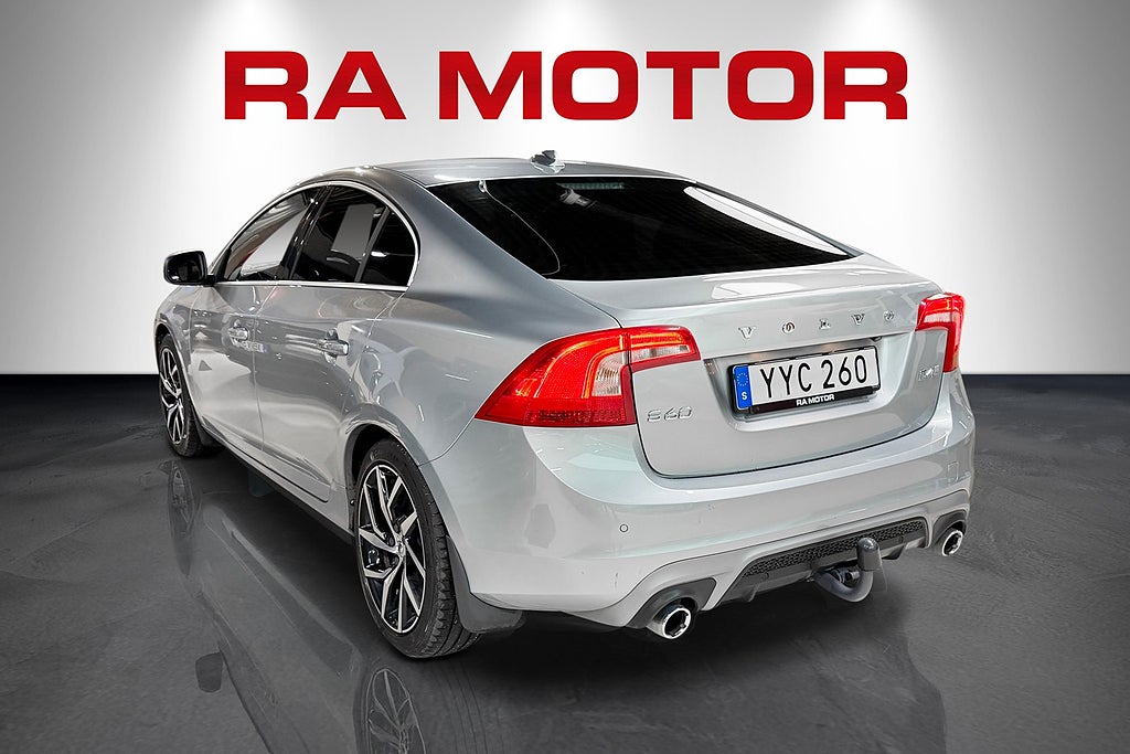 Volvo S60 D4 190hk R-Design |Drag|VOC|HK ljud|Kamera|Navi|