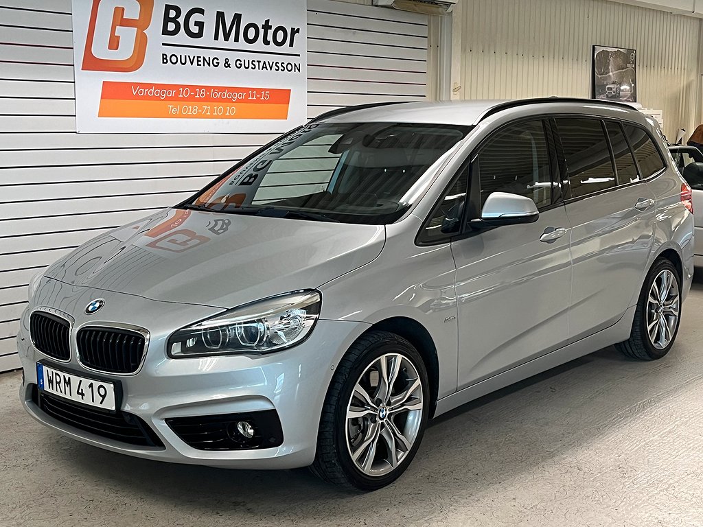 BMW 220 d 190HK xDrive Gran Tourer Aut Sport line 7-Sits